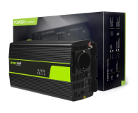 Green Cell Przetwornica 12V/230V 1000W/2000W Czysty sinus INV09 - 548221 - zdjęcie 3